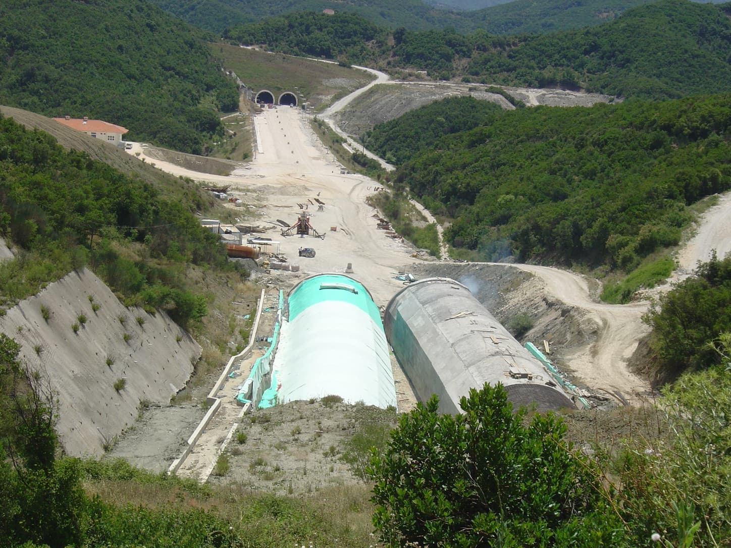 Restoration of Tunnel S2, Section 1.2.3 of the Egnatia Odos