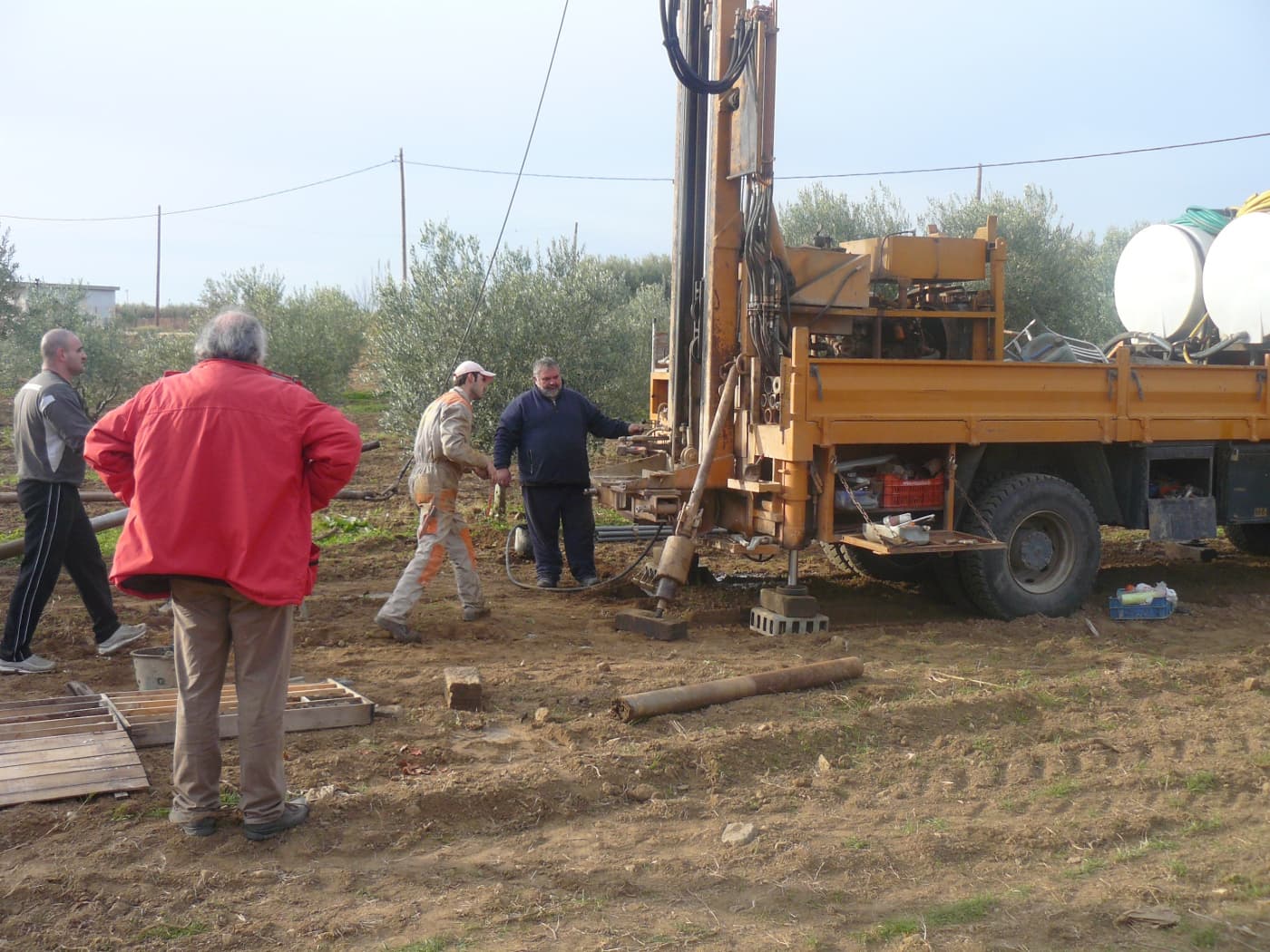 Εγκατάσταση επεξεργασίας λυμάτων οικισμού Ολύνθου Δ.Πολυγ­ύ­ρου